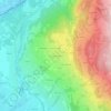 Topografische kaart Chez Compagnon, hoogte, reliëf