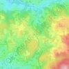 Topografische kaart Lichemialle, hoogte, reliëf