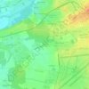 Topografische kaart Dizedon, hoogte, reliëf