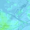 Topografische kaart Oostereinde, hoogte, reliëf