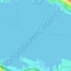 Topografische kaart Burrard Inlet, hoogte, reliëf
