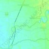 Topografische kaart Buhangin, hoogte, reliëf