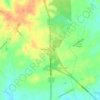 Topografische kaart Opal, hoogte, reliëf
