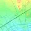 Topografische kaart Montegiove, hoogte, reliëf
