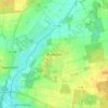 Topografische kaart Brackstedt, hoogte, reliëf