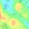 Topografische kaart Loughanavally, hoogte, reliëf