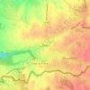 Topografische kaart Athis, hoogte, reliëf
