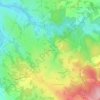 Topografische kaart Le Mascroisier, hoogte, reliëf