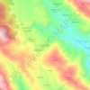 Topografische kaart Salto da Pega, hoogte, reliëf