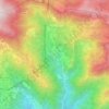 Topografische kaart Gravagna San Rocco, hoogte, reliëf