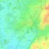 Topografische kaart La Voltière, hoogte, reliëf