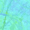 Topografische kaart Tull en 't Waal, hoogte, reliëf