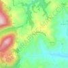 Topografische kaart Corsciano, hoogte, reliëf