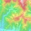 Topografische kaart Sallaghari, hoogte, reliëf