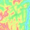 Topografische kaart Sebollas, hoogte, reliëf