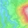 Topografische kaart Patsch, hoogte, reliëf