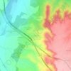 Topografische kaart La Fontanilla, hoogte, reliëf