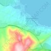 Topografische kaart Κουτουλουφάρι, hoogte, reliëf