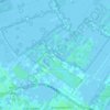 Topografische kaart Molenpolder, hoogte, reliëf