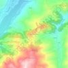 Topografische kaart Faviano Superiore, hoogte, reliëf