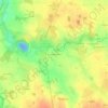 Topografische kaart La Roche Chotard, hoogte, reliëf