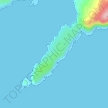 Topografische kaart Been, hoogte, reliëf