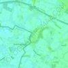 Topografische kaart Gaesdonck, hoogte, reliëf