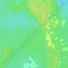Topografische kaart Sipanok Channel, hoogte, reliëf