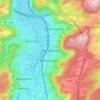 Topografische kaart Helmdange, hoogte, reliëf