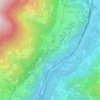 Topografische kaart Stille, hoogte, reliëf
