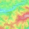 Topografische kaart Kesselscheid, hoogte, reliëf