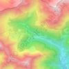 Topografische kaart Cambrembo, hoogte, reliëf