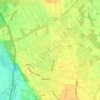 Topografische kaart Holt, hoogte, reliëf