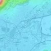 Topografische kaart L'Île d'Amour, hoogte, reliëf