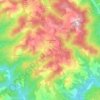 Topografische kaart Ama, hoogte, reliëf