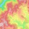 Topografische kaart Rütte, hoogte, reliëf