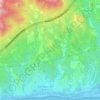 Topografische kaart Lomas del Sol, hoogte, reliëf