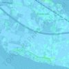 Topografische kaart Gawege, hoogte, reliëf
