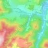 Topografische kaart Bessolle, hoogte, reliëf