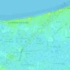Topografische kaart Bas Cabourg, hoogte, reliëf