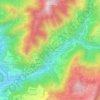 Topografische kaart Staviglio, hoogte, reliëf