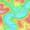 Topografische kaart Hohn, hoogte, reliëf