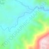 Topografische kaart La Maseta, hoogte, reliëf
