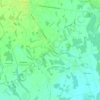 Topografische kaart Teor, hoogte, reliëf