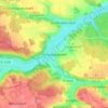 Topografische kaart Schwaighausen, hoogte, reliëf