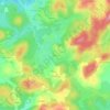 Topografische kaart Bessat, hoogte, reliëf
