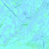 Topografische kaart Zuidzande, hoogte, reliëf