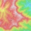 Topografische kaart Il Topo, hoogte, reliëf