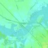 Topografische kaart Cassatt, hoogte, reliëf