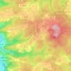 Topografische kaart Grauhöfle, hoogte, reliëf